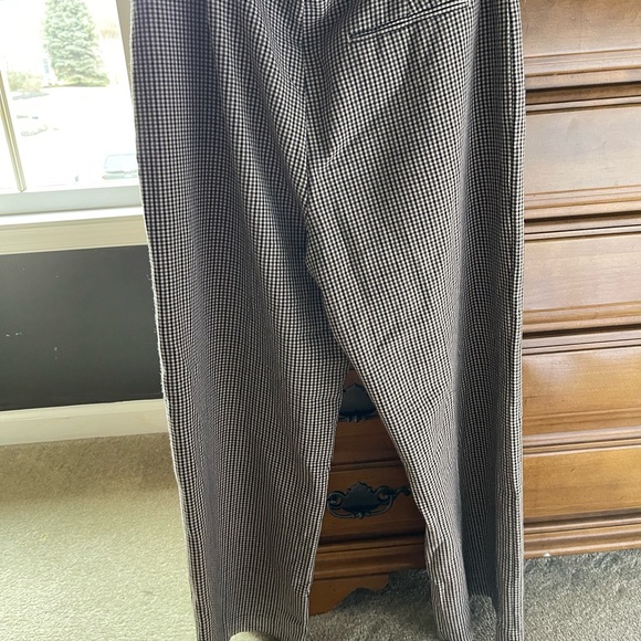 Zara Cropped Plaid Pants - Picture 3 of 3